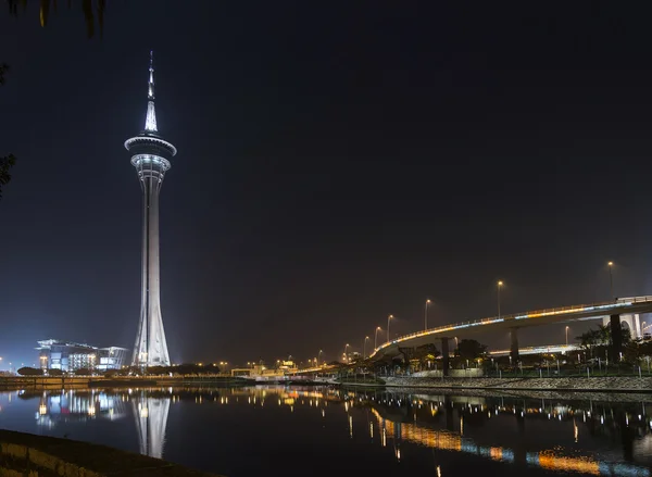 澳门旅游塔在澳门澳门中国 — 图库照片