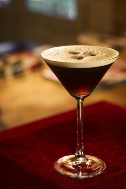 Espresso Espresso kahve martini kokteyl