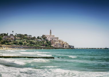plaj jaffa yafo eski şehir bölgesi tel aviv İsrail tarafından