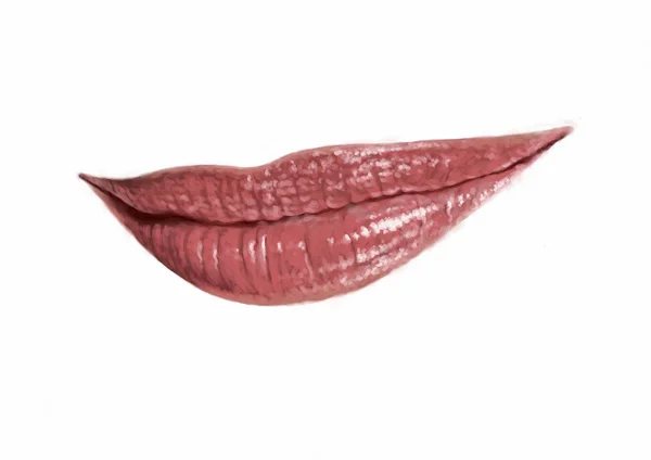 Labios, glamour, lujo, moda, pintura —  Fotos de Stock