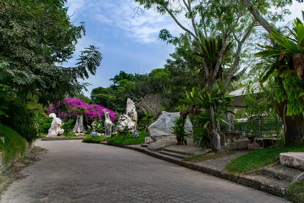 Pattaya Thailand January 2019 Million Years Stone Park Pattaya Crocodile — Stock Photo, Image