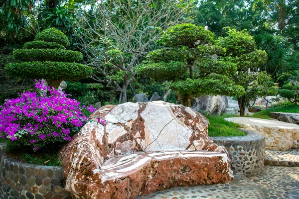 Pattaya Thailand Januari 2019 Million Years Stone Park Och Pattaya — Stockfoto