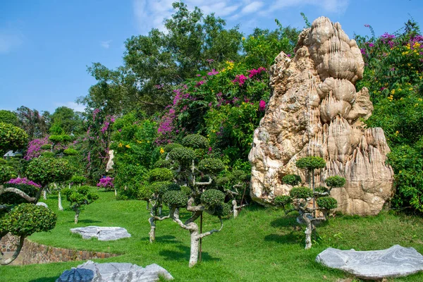 Pattaya Thailand Januari 2019 Million Years Stone Park Och Pattaya — Stockfoto