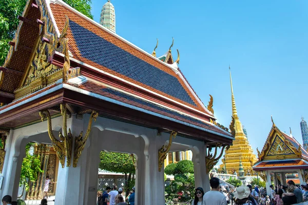 Bangkok Thailandia Gennaio 2019 Veduta Del Palazzo Reale Bangkok Royal — Foto Stock