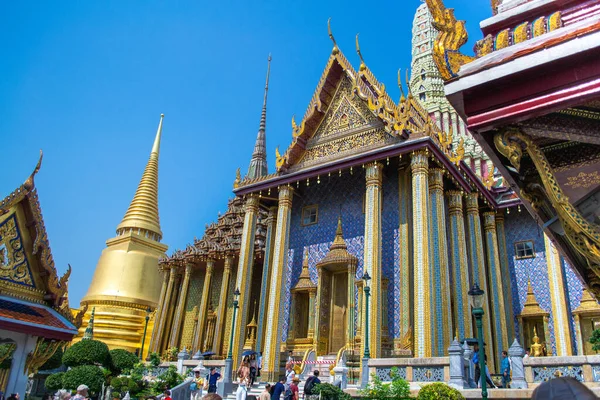 Bangkok Tailandia Enero 2019 Vista Del Gran Palacio Real Bangkok —  Fotos de Stock