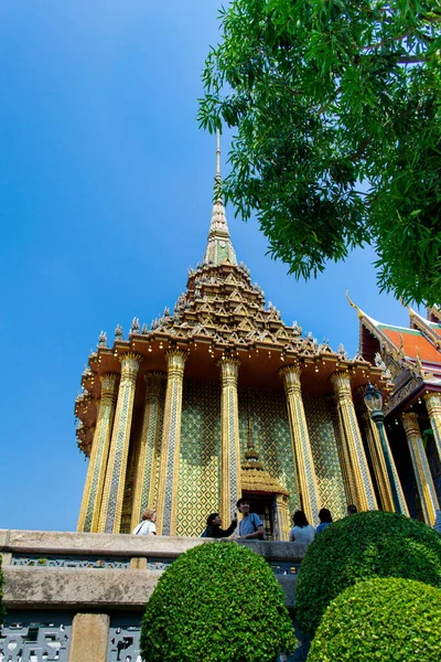 Bangkok Tailandia Enero 2019 Vista Del Gran Palacio Real Bangkok —  Fotos de Stock