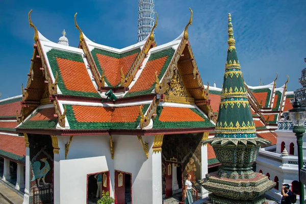 Bangkok Tailandia Enero 2019 Vista Del Gran Palacio Real Bangkok —  Fotos de Stock