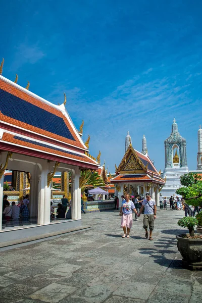 Bangkok Thailand January 2019 View Royal Grand Palace Bangkok Royal — Stock Photo, Image