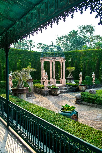 Nong Nooch Tropická Botanická Zahrada Pattaya Thajsko Zamračený Den — Stock fotografie