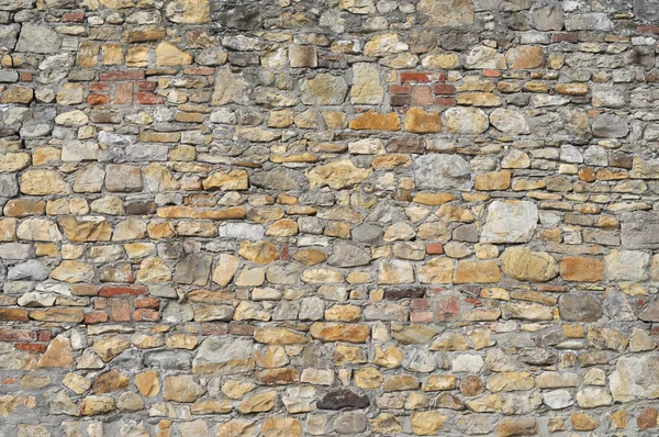 Brun sten vägg bakgrund — Stockfoto