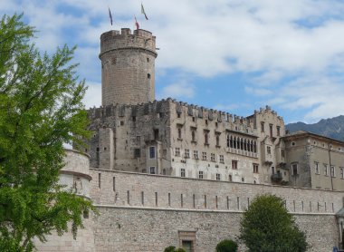 Buonconsiglio castle in Trento clipart