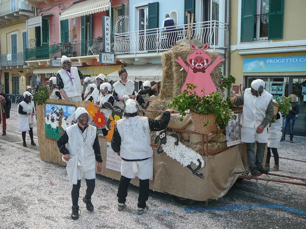 Carnival celebrations in Loano — Stock Photo, Image