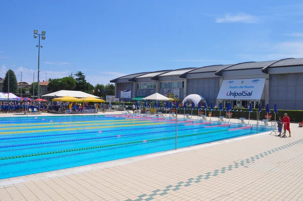 스타디 오 델 Nuoto (의미 수영 경기장) 리치 오 네 — 스톡 사진