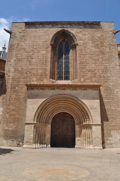 Собор Святой Марии в Валенсии — стоковое фото