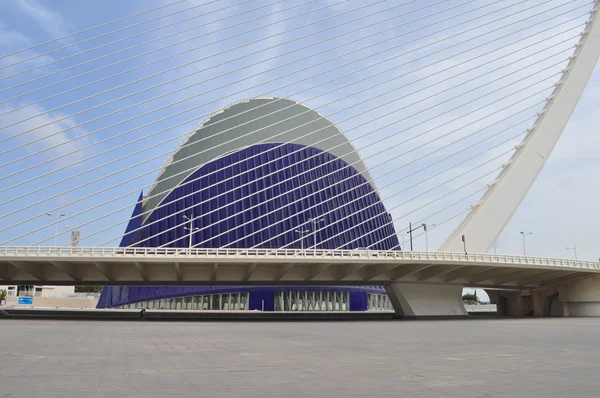 Stad för konst och vetenskap i Valencia — Stockfoto