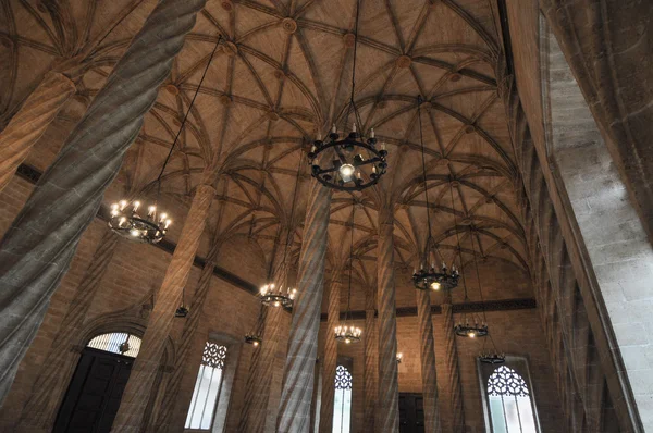 Llotja de la Seda (Silk Exchange) ve Valencii — Stock fotografie