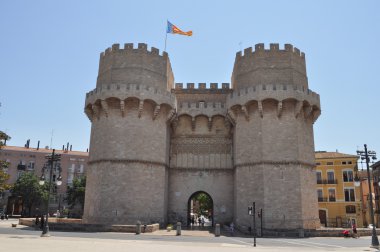 Valencia'da Serranos kapısı