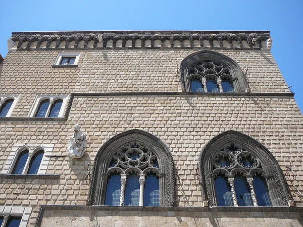 Uitzicht op de stad van Tarquinia — Stockfoto