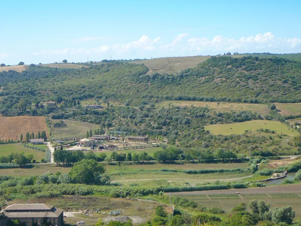 Vista de la ciudad de Tarquinia — Foto de Stock