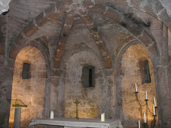 Cripta della cattedrale di Santa Maria Assunta a Sutri — Foto Stock