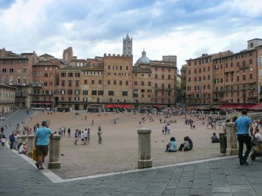 Siena 'daki Piazza del Campo