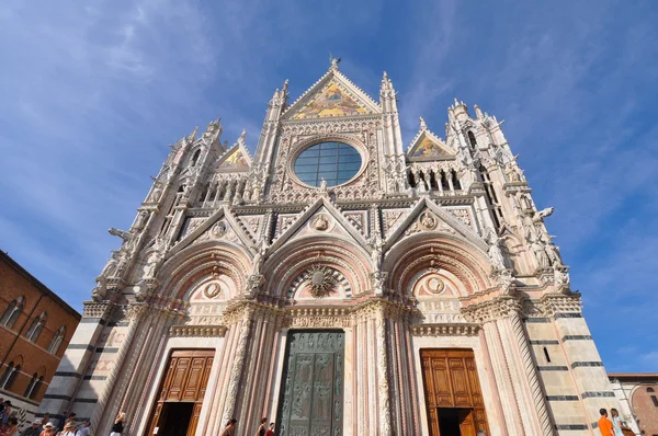Cathedral church in Siena — Stock Photo, Image
