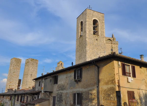 Vista de la ciudad de San Gimignano —  Fotos de Stock