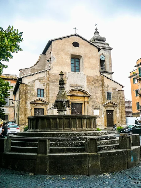 HDR Vista da cidade de Viterbo — Fotografia de Stock