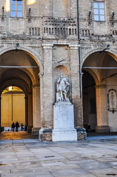 HDR Piazza Garibaldi Parma — Stock Photo, Image