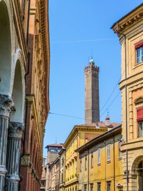 Bologna HDR Ortaçağ kuleleri