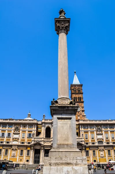 HDR Santa Maria Maggiore w Rzymie — Zdjęcie stockowe