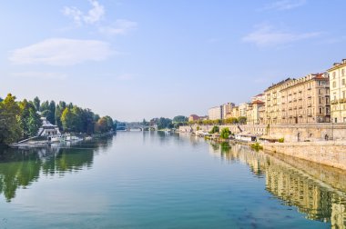 HDR nehir Po Turin
