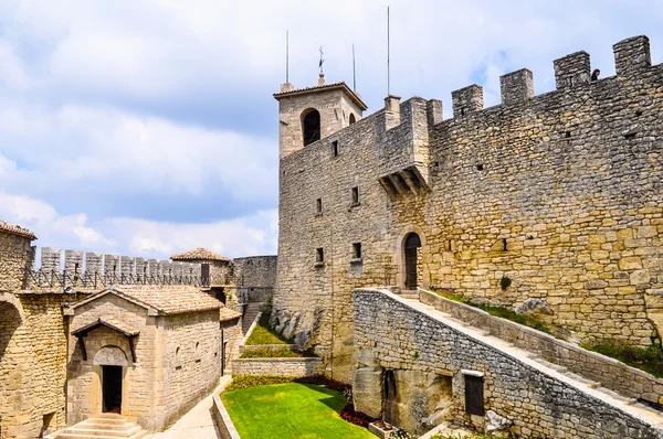 HDR Rocca Guaita San Marino — Stock Photo, Image