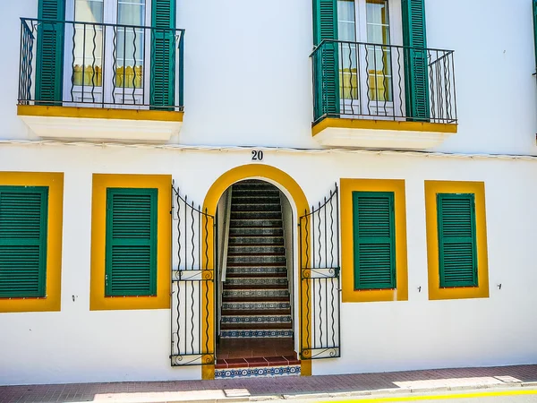 HDR Fornells Menorca — Stockfoto