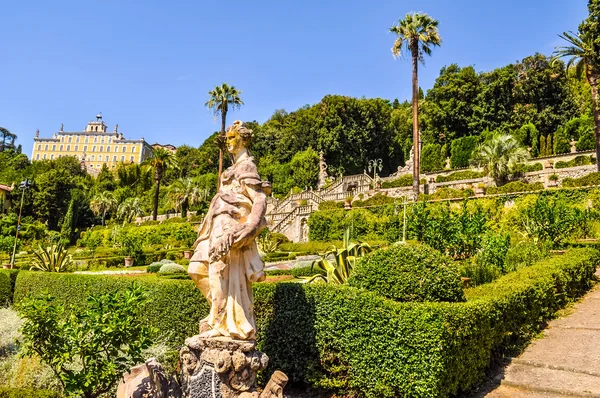 HDR Villa Garzoni κήπος σε Pescia — Φωτογραφία Αρχείου