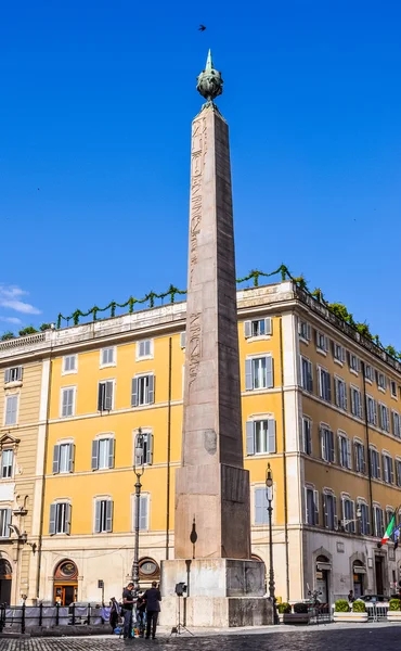 HDR Palazzo Montecitorio in Rome Italy — Stock Photo, Image