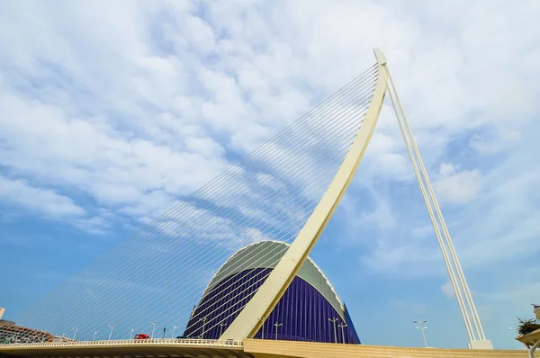 HDR staden av konst och vetenskap i Valencia — Stockfoto