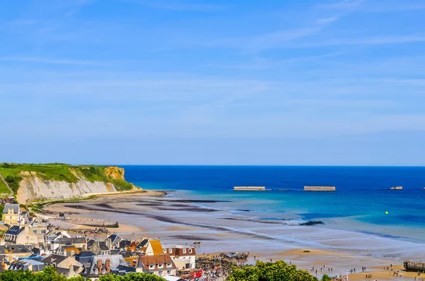 Celebrações do Dia D do HDR em Arromanches — Fotografia de Stock