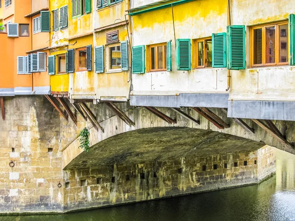 HDR Ponte Vecchio Florencia —  Fotos de Stock