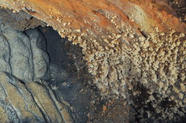 İtalya, Toirano 'daki Grotte di Toirano mağaralarının karst mağara sistemi