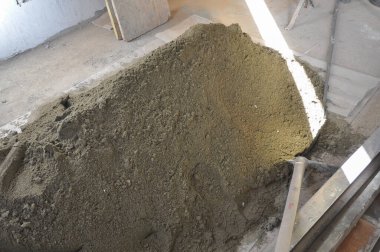 İnşaat işleri için inşaat alanı.