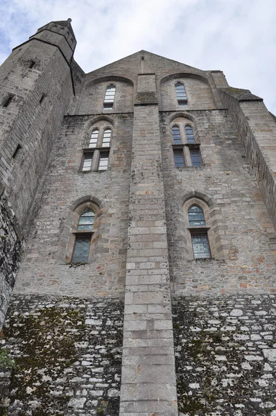 Mont St Michel Abbey Francia — Foto Stock