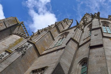 Mont st michel manastırına Fransa