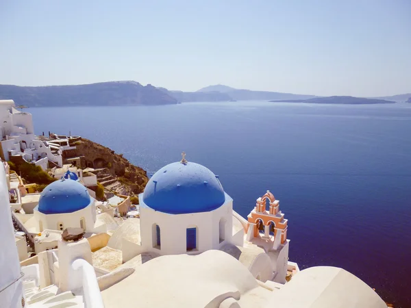 Retro-look oia ia in Griekenland — Stockfoto