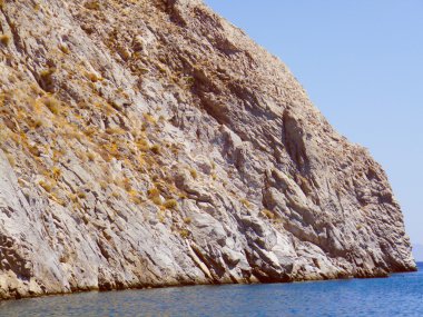 Retro görünüm perissa, Yunanistan