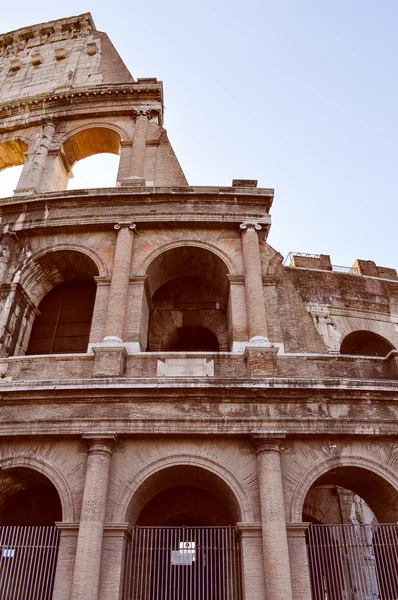 Retro look Coliseo Roma — Foto de Stock