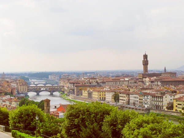 Retro look Florencia Italia — Foto de Stock