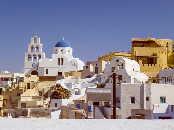 Pyrgos retro vzhled v Řecku — Stock fotografie