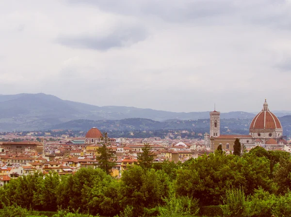 Retro, se Firenze Italia – stockfoto