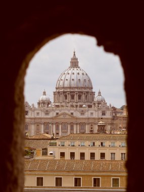 Retro san pietro Roma bak